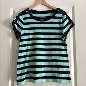 Talbots Stretch Weekend Tee Women’s Top